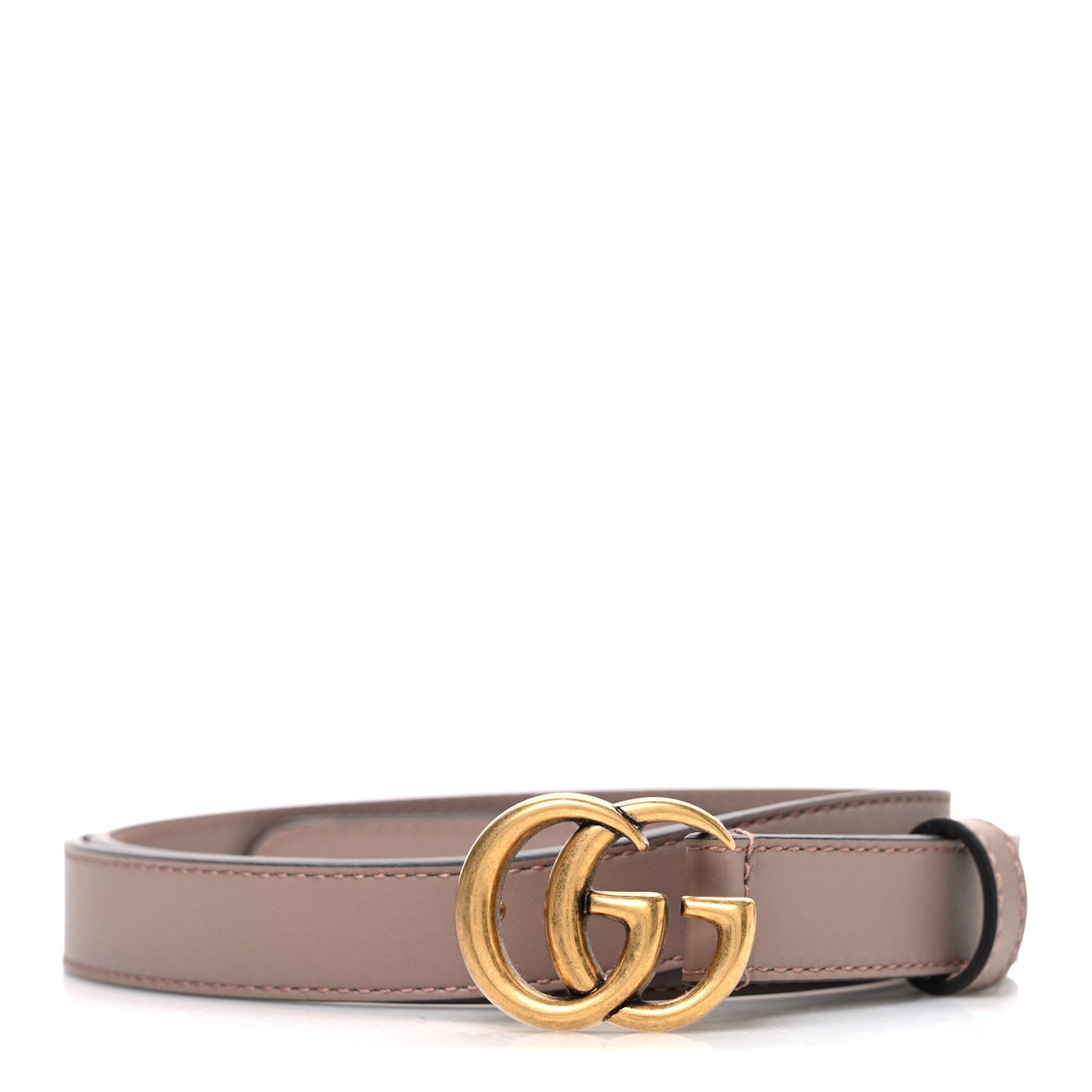 Calfskin Double G 20mm Belt 95 38 Porcelain Rose