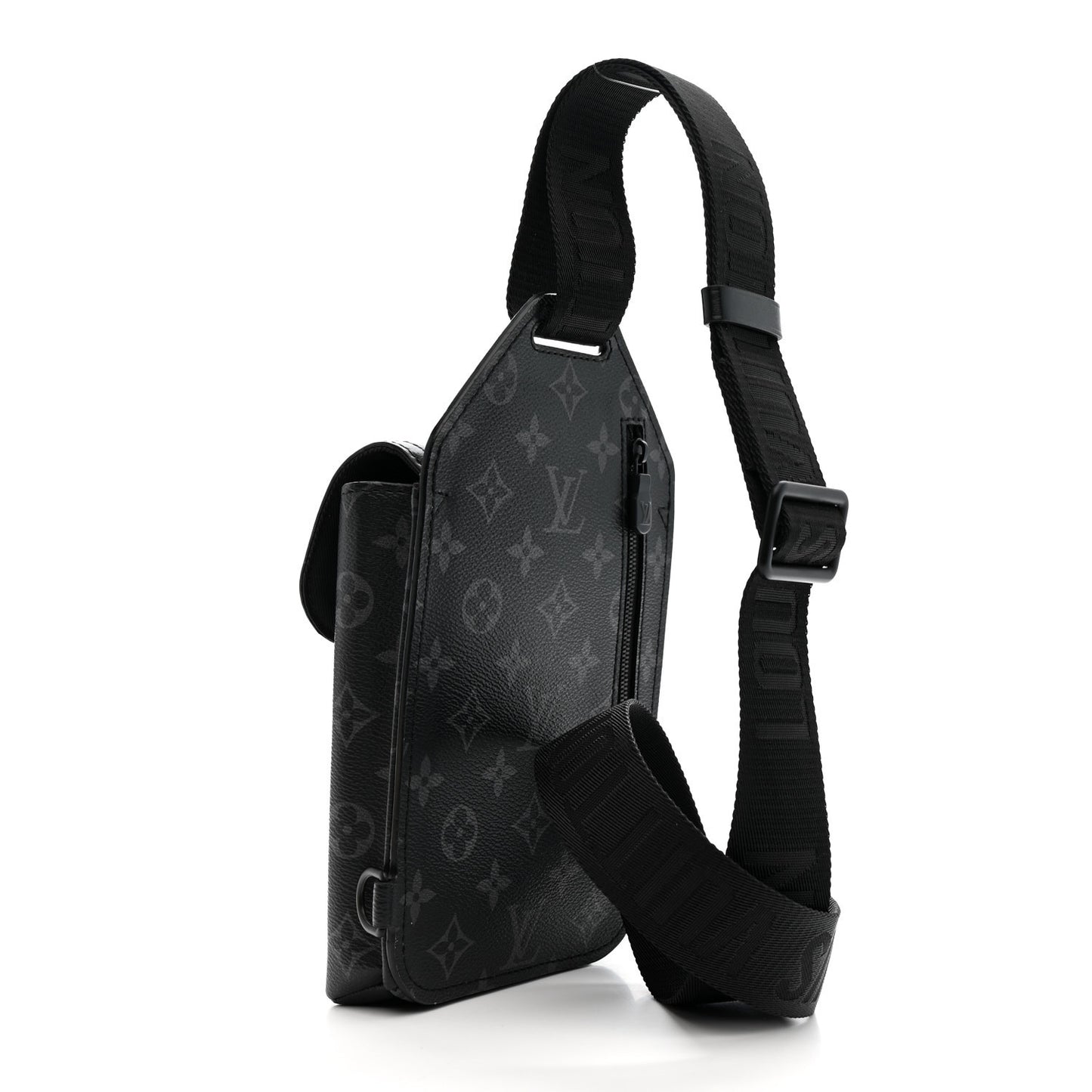 Monogram Eclipse Saumur Slingbag Black