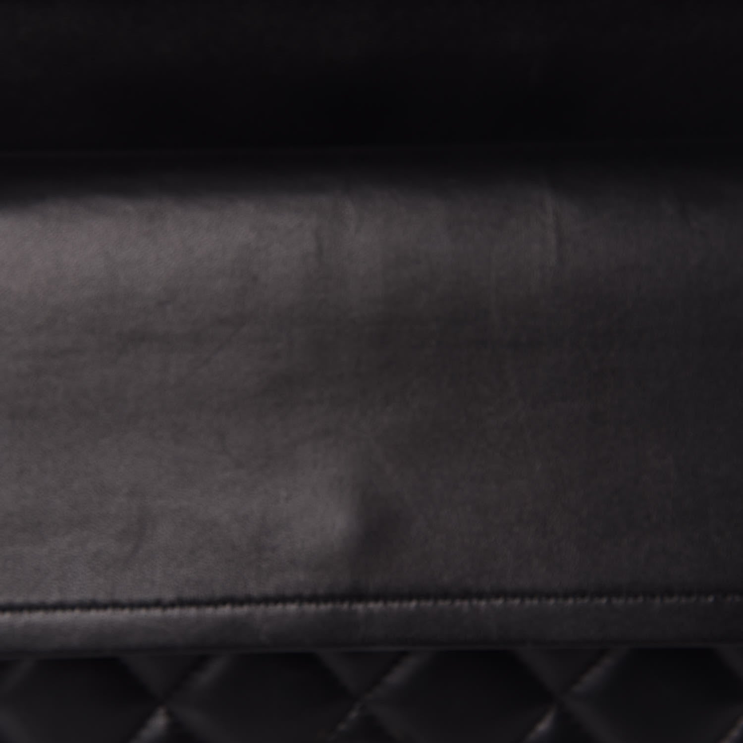 Chanel Lambskin Quilted Jumbo Double Flap Black 9 of 15