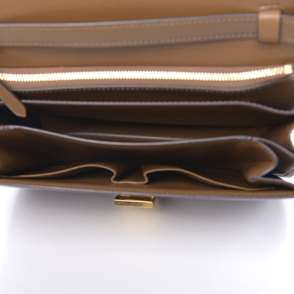 Celine Box Calfskin Medium Classic Box Flap Bag Camel 5 of 10