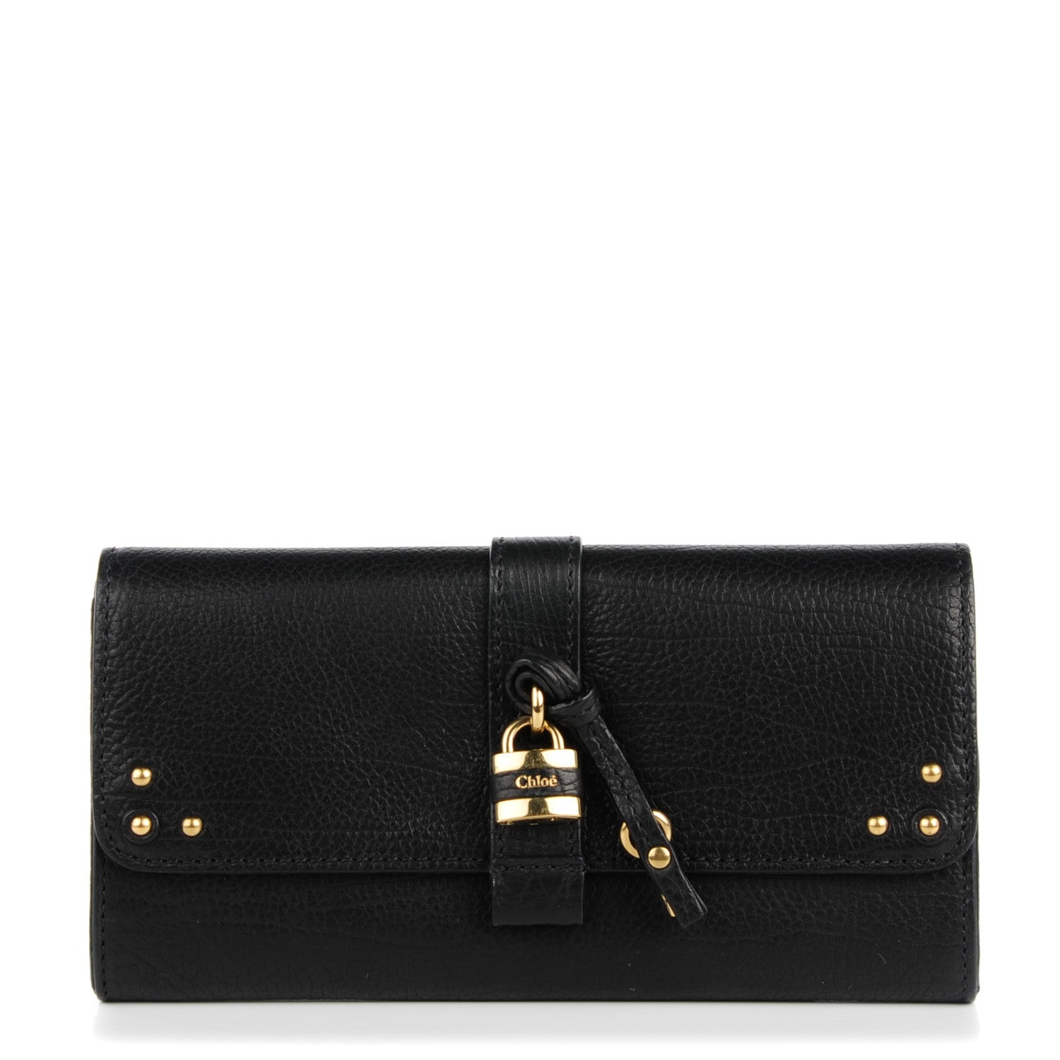 Chloe Calfskin Aurore Wallet Black 1 of 8