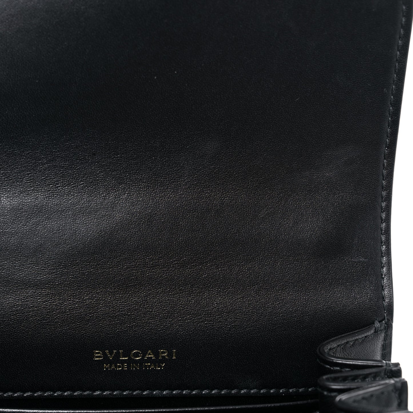 Nappa Serpenti Forever Small Maxi Chain Top Handle Bag Black