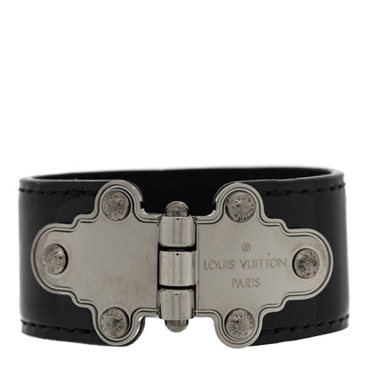 Louis Vuitton Vernis Save It Bracelet 17 Black 1 of 4