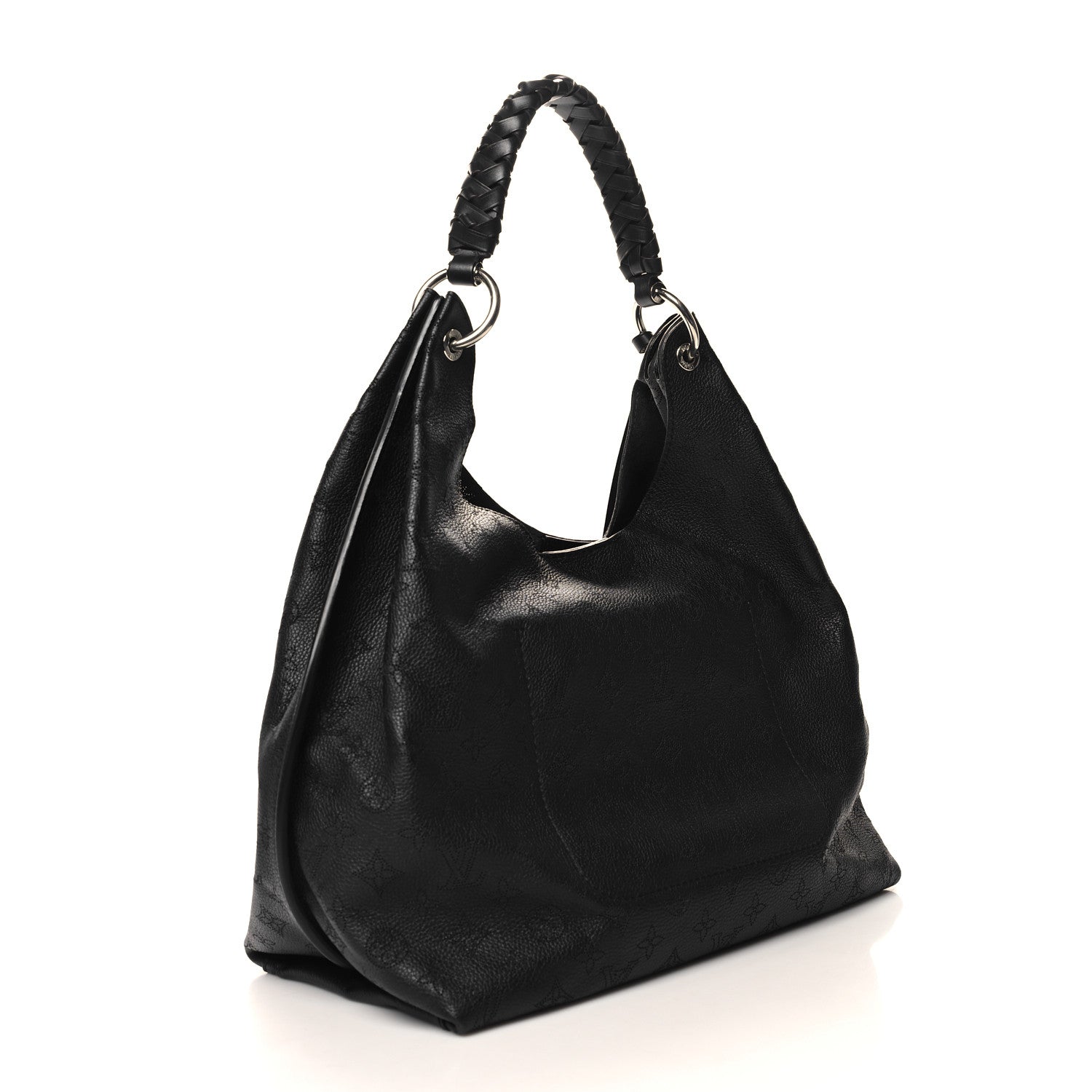 Louis Vuitton Mahina Carmel Hobo Black 3 of 11
