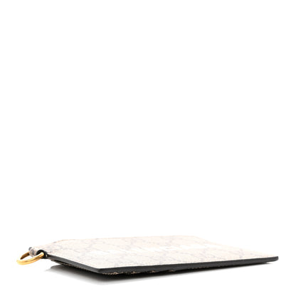 Gucci X BALENCIAGA GG Supreme Monogram Logo Card Case With Strap Beige Ebony 4 of 6