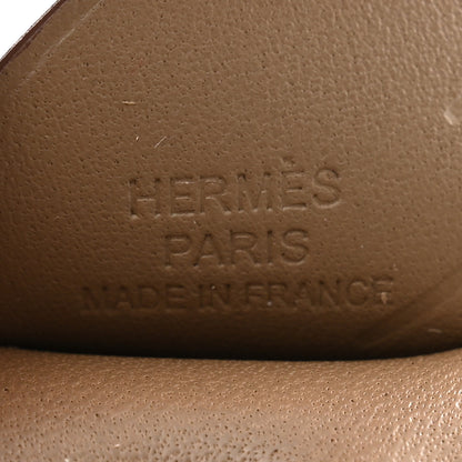 Hermes Milo Lambskin Grigri Rodeo Pegase Horse Bag Charm PM Etoupe 3 of 5