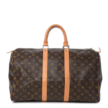 Louis Vuitton Monogram Keepall 45 1 of 14