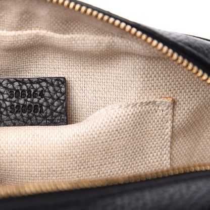 Gucci Pebbled Calfskin Small Soho Disco Bag Black 7 of 12