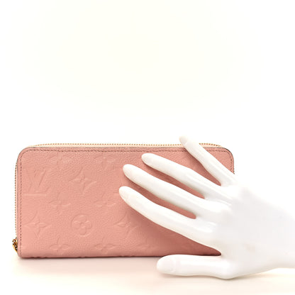 Louis Vuitton Empreinte Zippy Wallet Rose Poudre 2 of 7