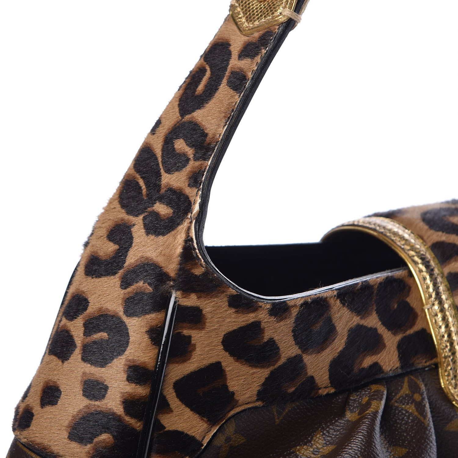 Louis Vuitton Monogram Leopard Polly 9 of 17