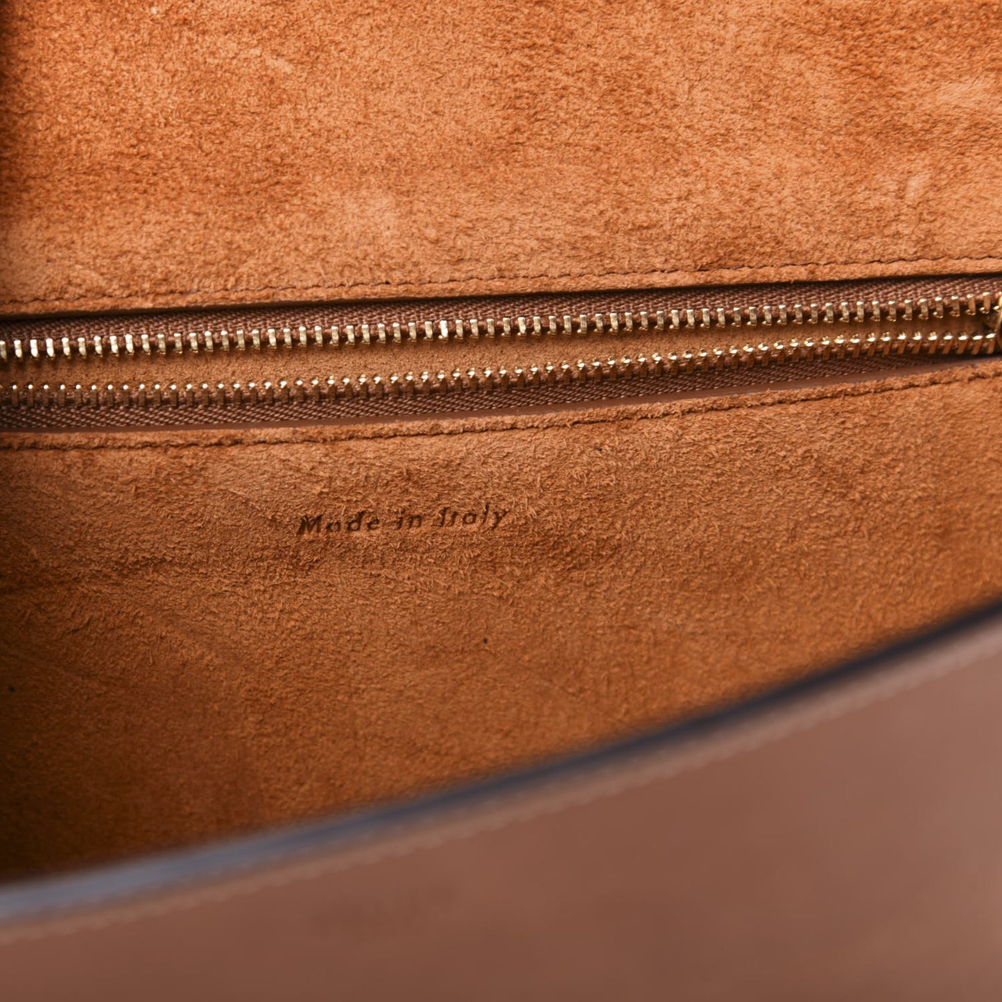 Natural Calfskin Medium Symmetrical Bag Tan