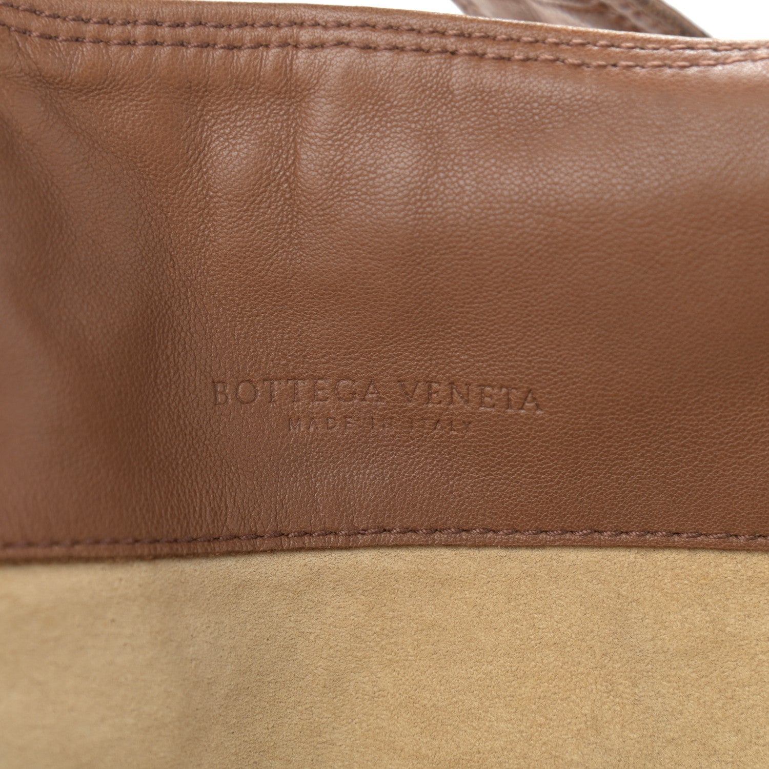 Bottega Veneta Nappa Intrecciato Perforated Regent Tote Noce 6 of 14