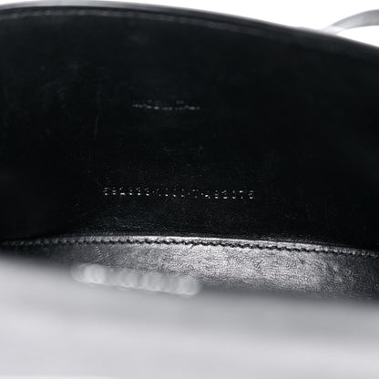 Balenciaga Grained Calfskin Hourglass Top Handle Bag XS Black 8 of 18