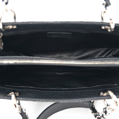 Chanel Caviar Quilted Grand Shopping Tote GST Black 5 of 11