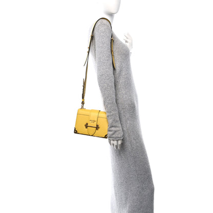 Prada City Calf Cahier Bag Sole 2 of 10
