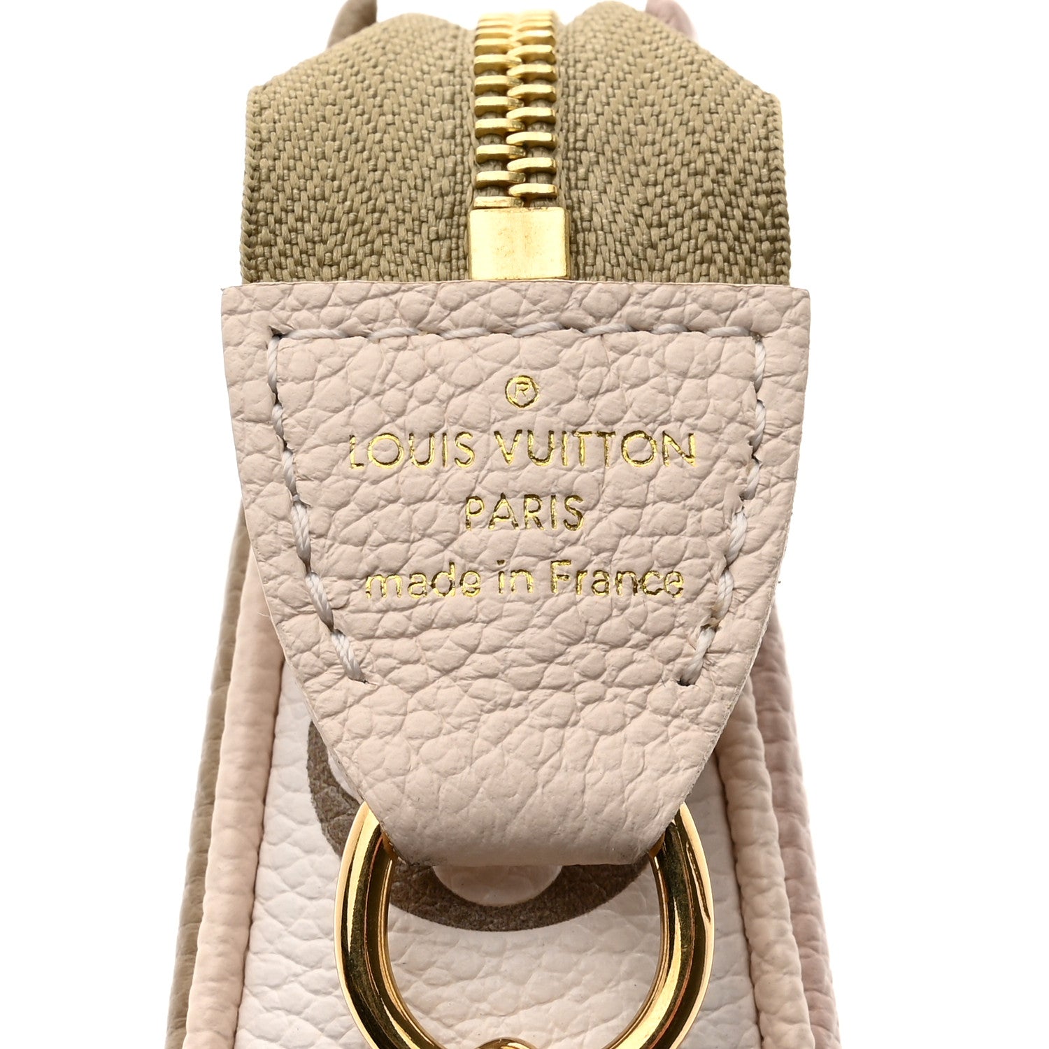 Louis Vuitton Empreinte Spring in the City Mini Pochette Accessories Kaki Beige Cream 5 of 7