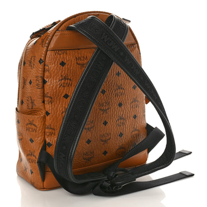 MCM Visetos Small Stark Backpack Cognac 2 of 8