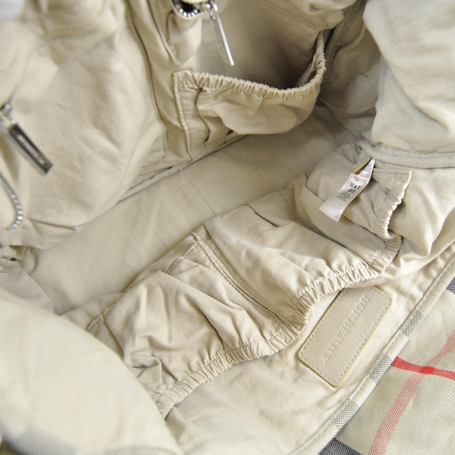 Nova Check Diaper Messenger Bag