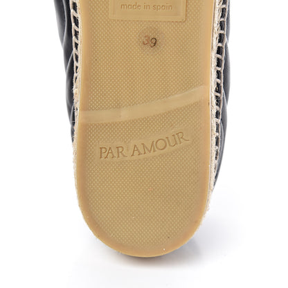Gucci Nappa Matelasse GG Marmont Espadrilles 39 Black 7 of 11