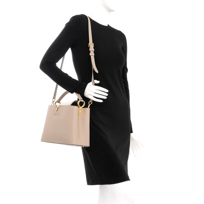 Louis Vuitton Taurillon Capucines PM Galet 2 of 8