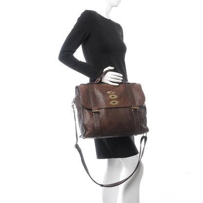 Mulberry Natural Calfskin Ted Convertible Messenger Bag Brown 2 of 8