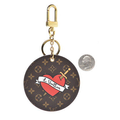 Louis Vuitton Monogram Stories Bag Charm Key Holder 2 of 3
