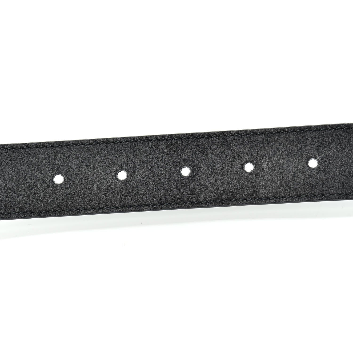 Gucci Calfskin Double G 30mm Belt 85 34 Black 3 of 6
