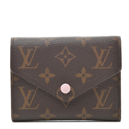 Louis Vuitton Monogram Victorine Wallet Rose Ballerine 1 of 8