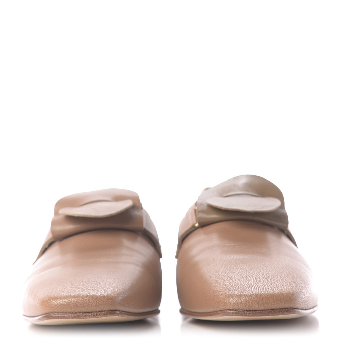 Supple Goatskin Womens Time Loafers 37 Havane