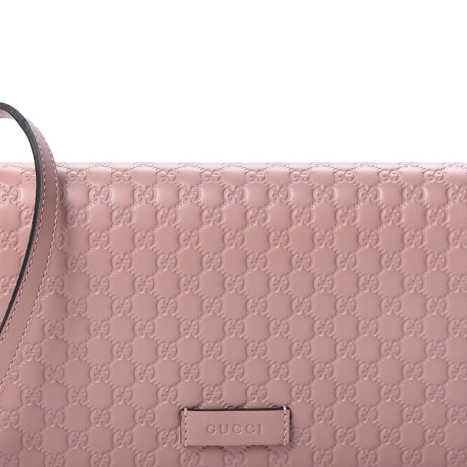 Gucci Microguccissima Crossbody Wallet Soft Pink 8 of 9