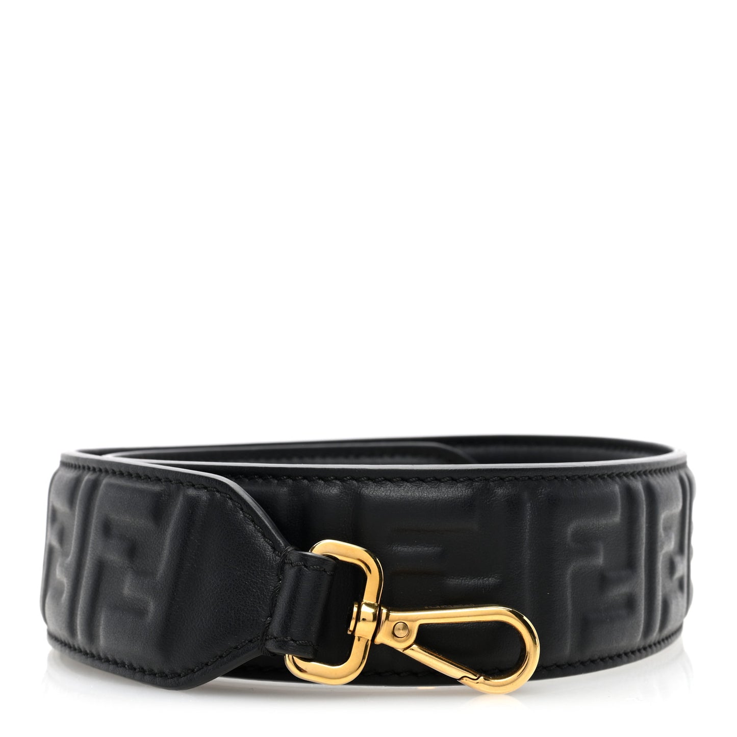 Vitello Grace FF 1974 Embossed Strap You Black