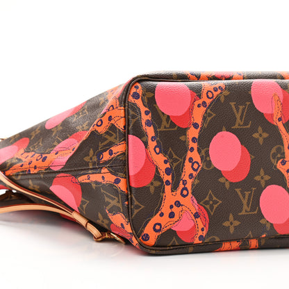 Louis Vuitton Monogram Ramages Neverfull MM 9 of 10