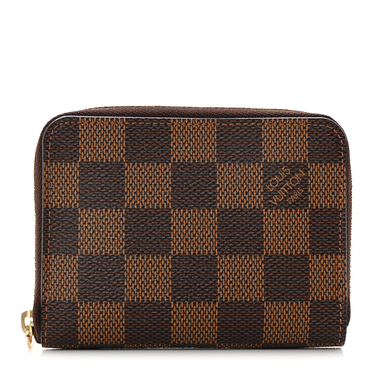 Louis Vuitton Damier Ebene Zippy Coin Purse 1 of 8