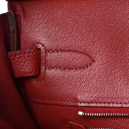 Hermes Togo Birkin 30 Rouge Garance 26 of 36