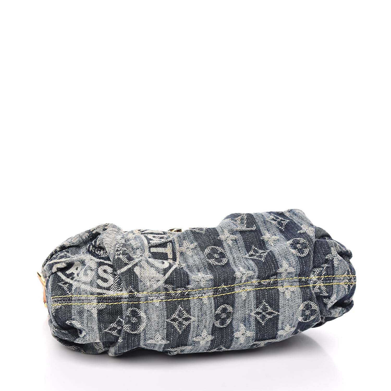 Louis Vuitton Monogram Denim Mini Pleaty Blue 4 of 11