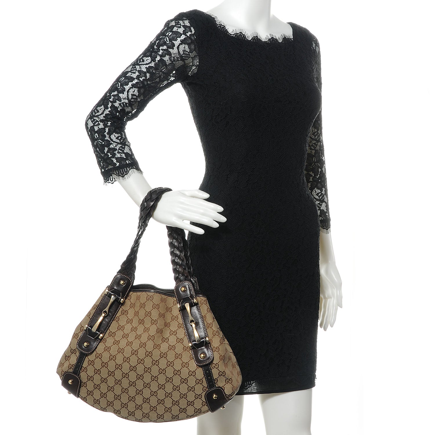 Gucci Monogram Small Pelham Shoulder Bag 2 of 9