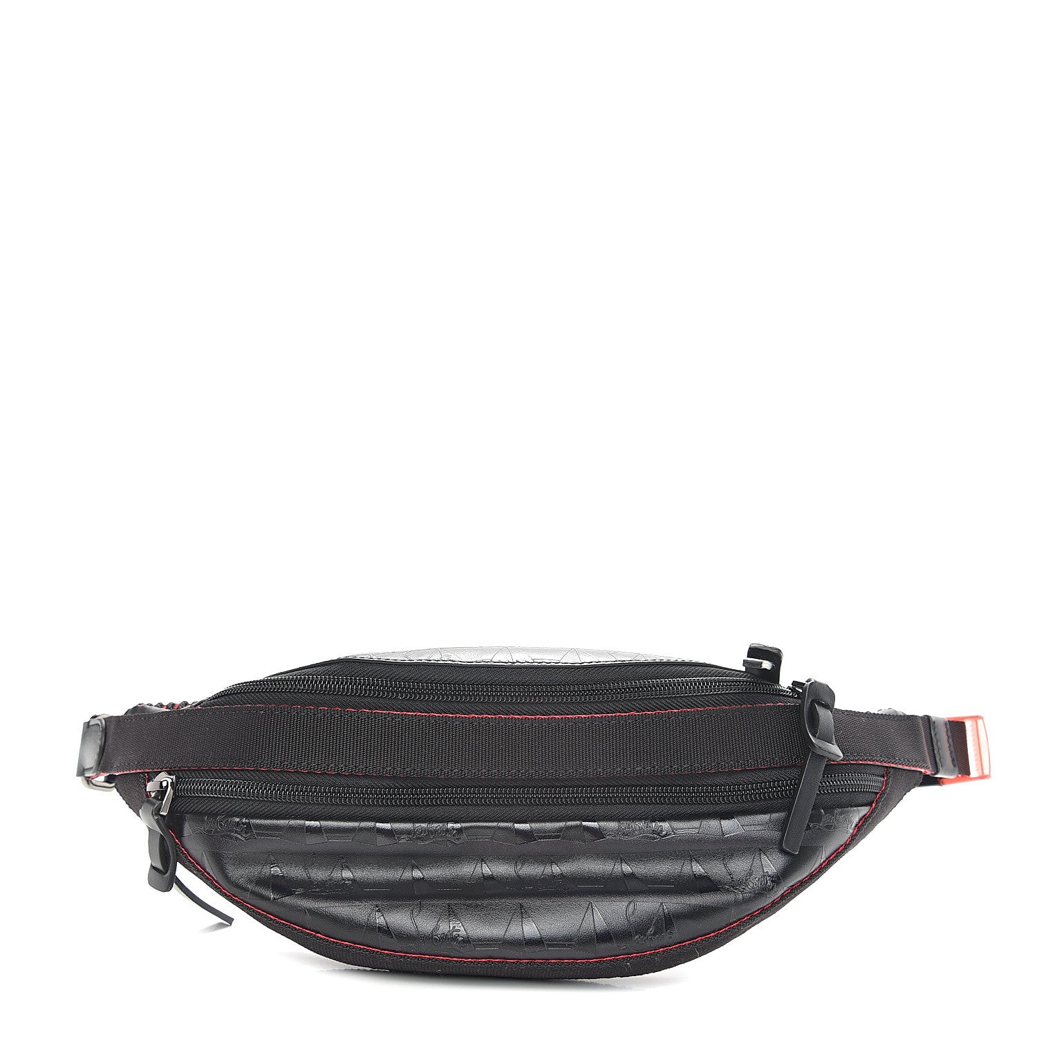 Christian Louboutin Calfskin Paris NYC Belt Bag Black 1 of 9