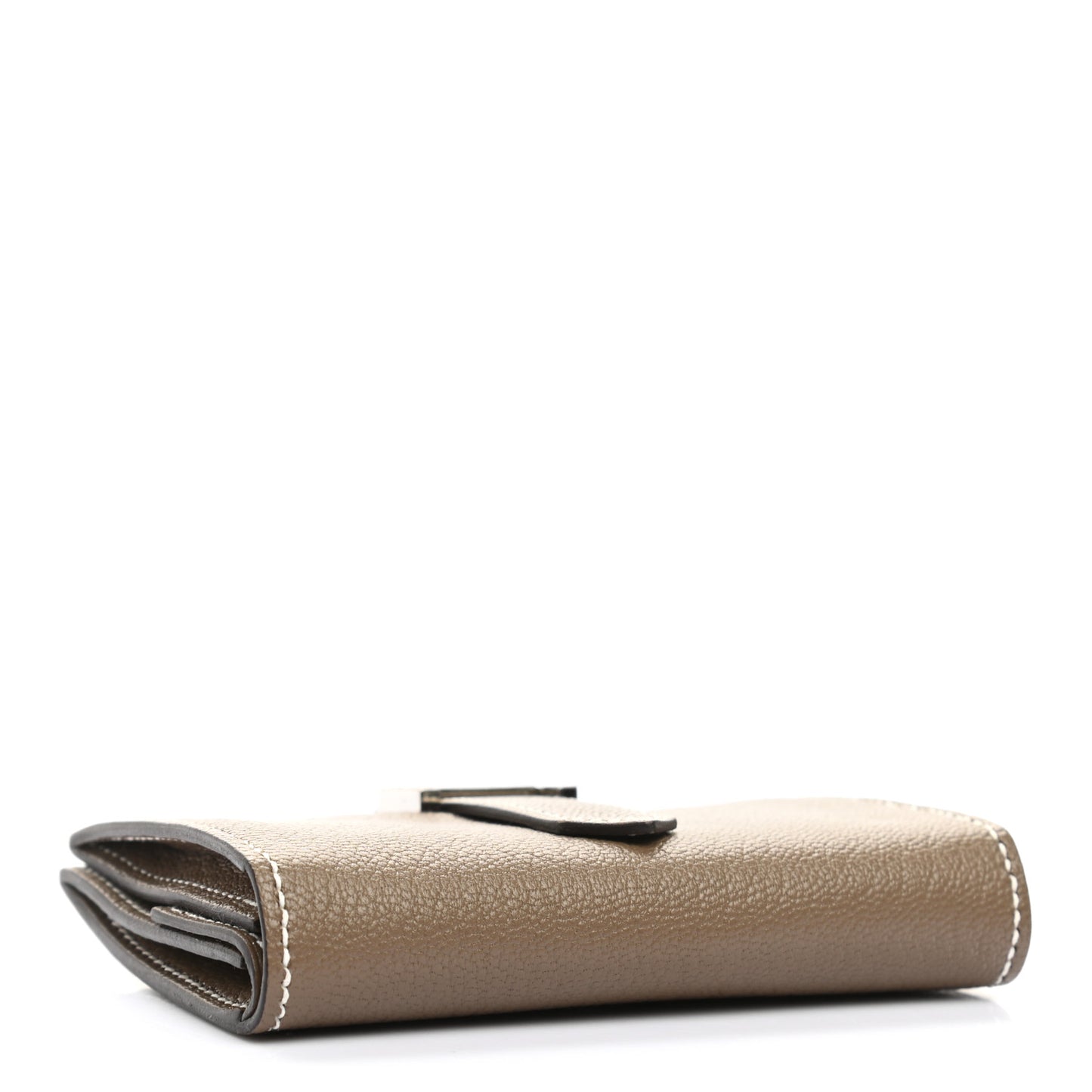 Chevre Mysore Mini Bearn Wallet Etoupe