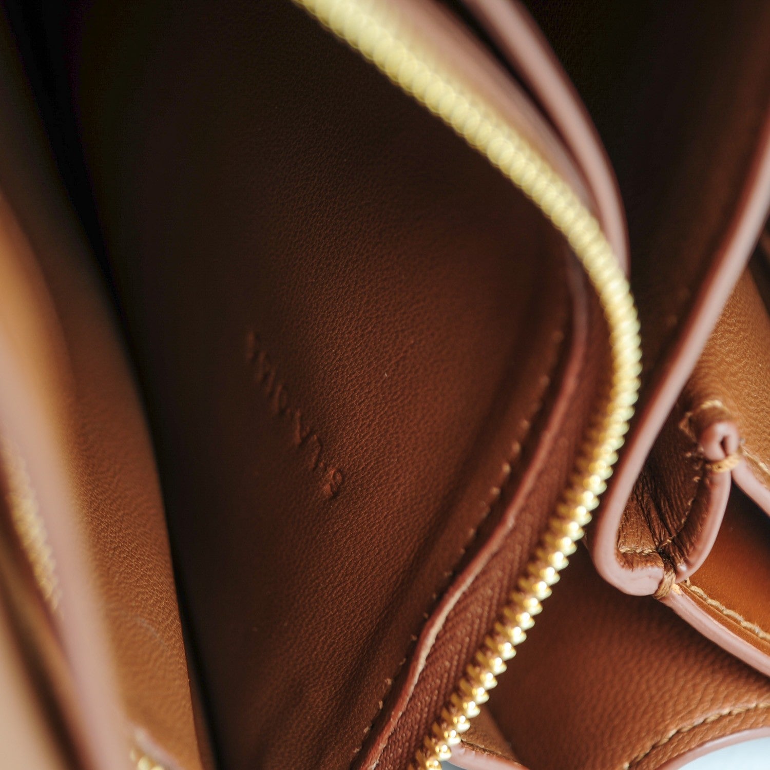 Celine Smooth Calfskin Medium Classic Box Flap Bag Camel 8 of 9