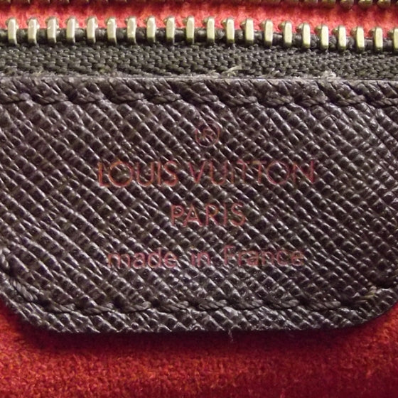 Louis Vuitton Damier Ebene Marais Bucket Bag 8 of 9