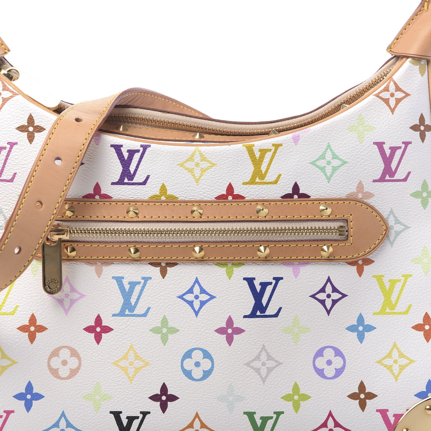 Louis Vuitton Monogram Multicolor Boulogne White 10 of 12