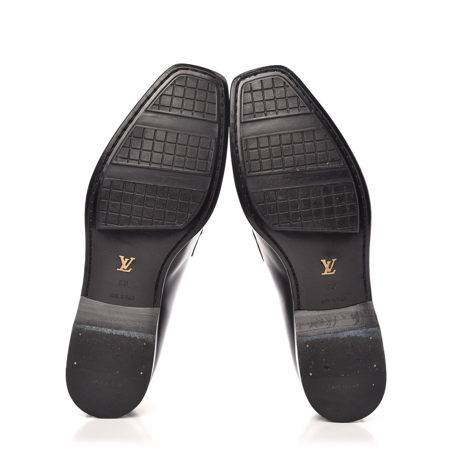 Calfskin Mens Loafers 8.5 Black