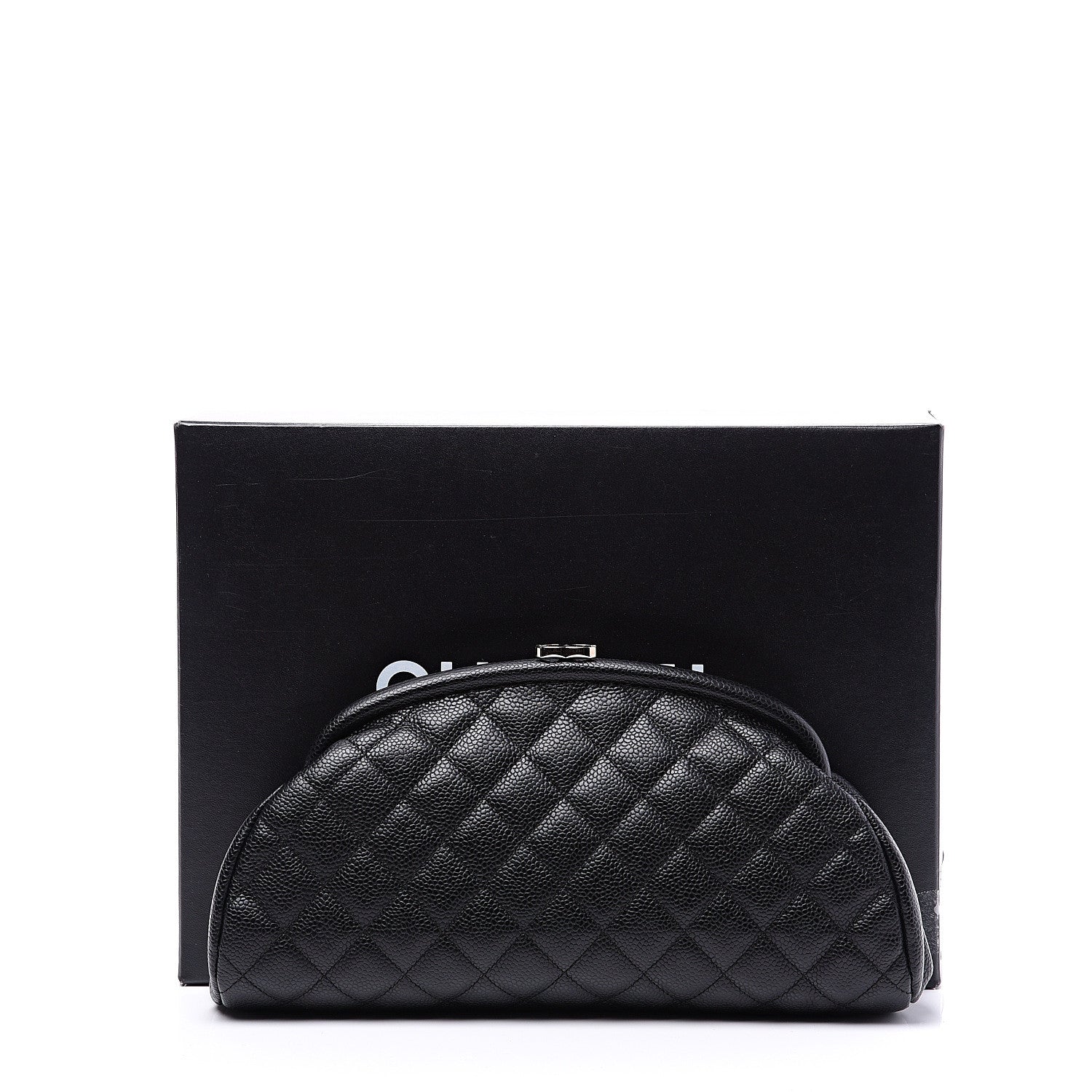 Chanel Caviar Quilted Timeless Clutch Black 10 of 10