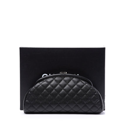 Chanel Caviar Quilted Timeless Clutch Black 10 of 10