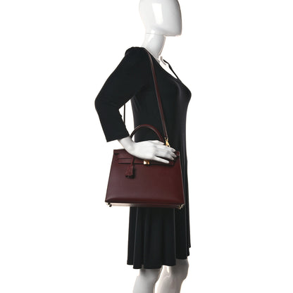 Hermes Epsom Kelly Sellier 28 Rouge H 2 of 10