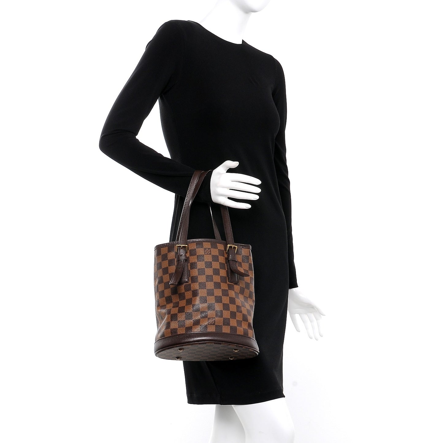 Damier Ebene Marais Bucket 23