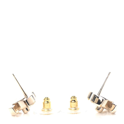 Chanel Metal CC Turnlock Earrings Gold 3 of 4