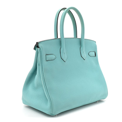 Hermes Togo BIRKIN 30 Bleu Atoll 3 of 18