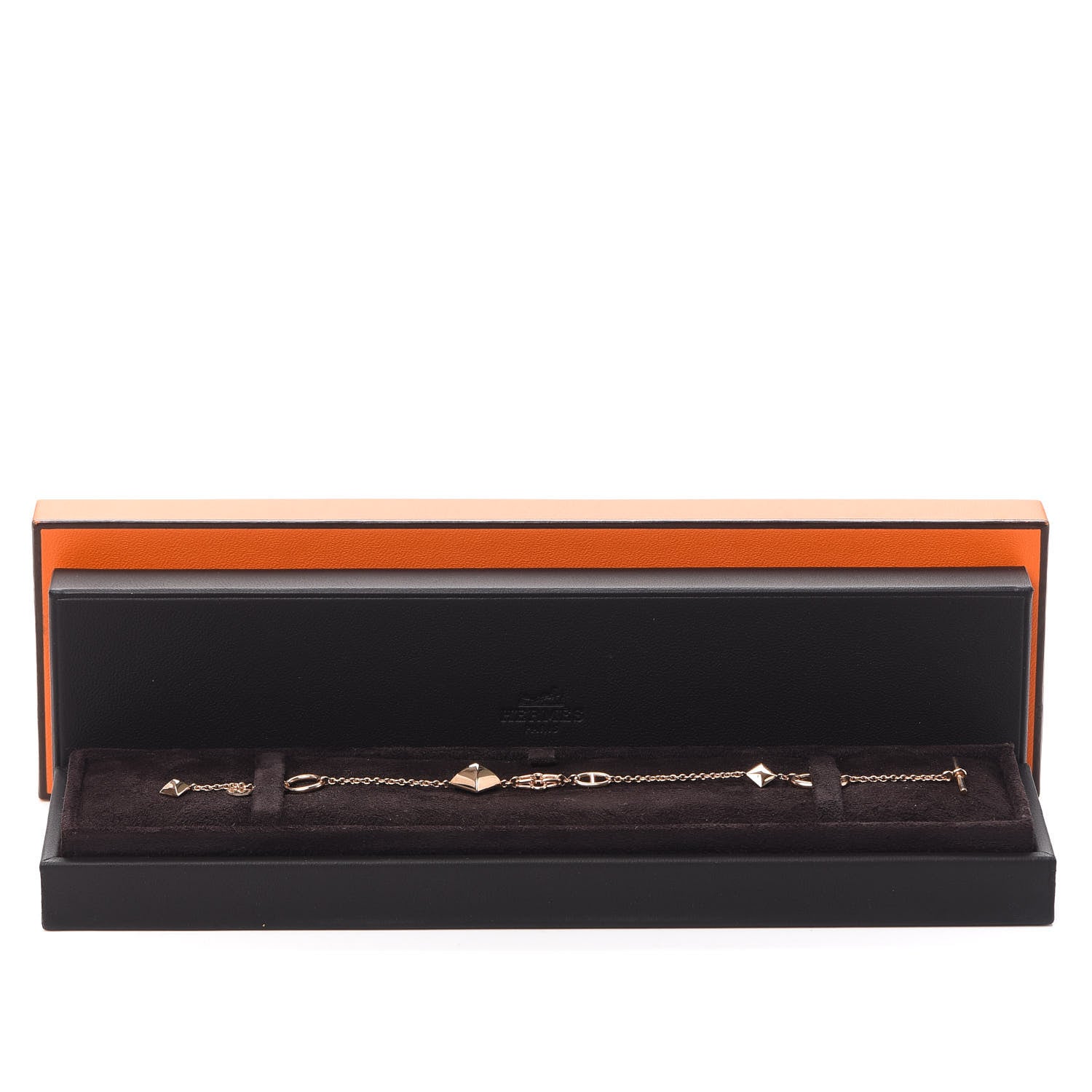 Hermes 18K Rose Gold Ronde Multi Bracelet SH 5 of 5
