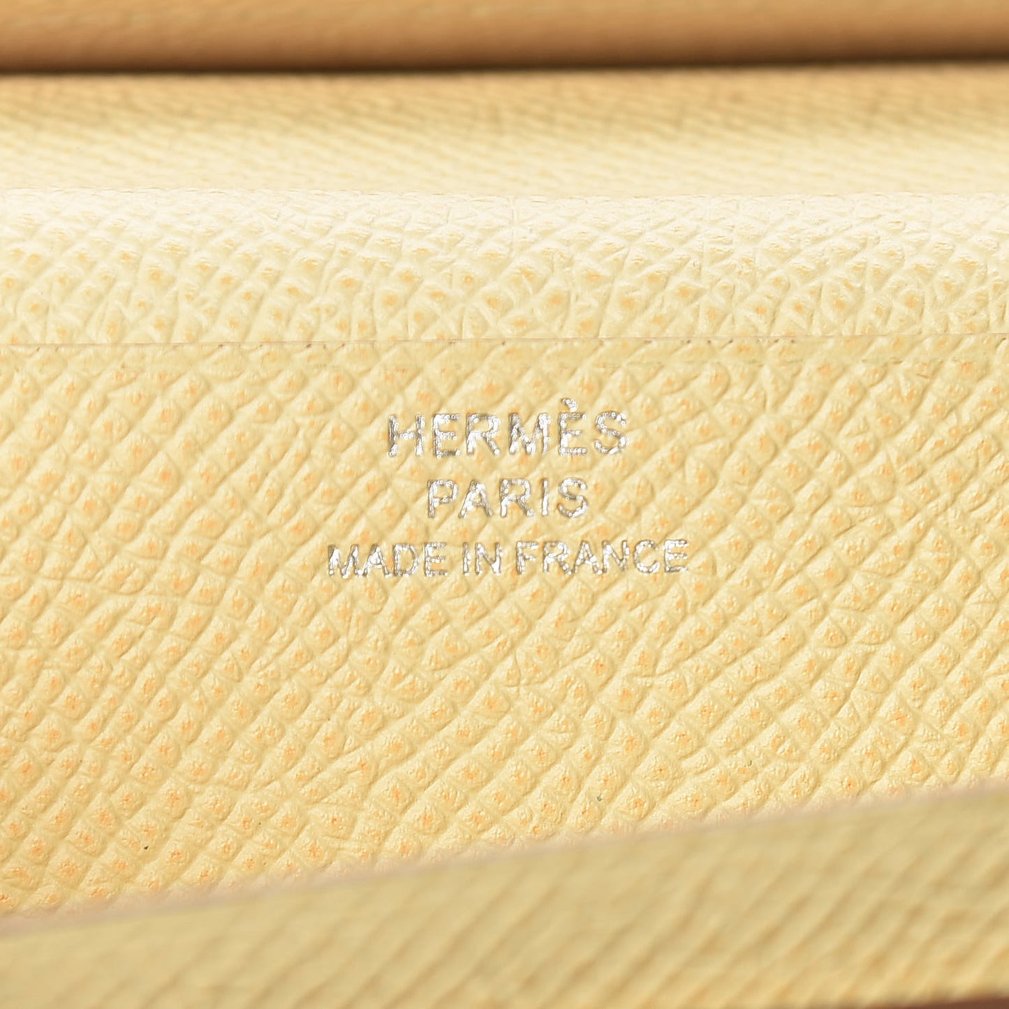 Epsom Bearn Gusset Wallet Jaune Poussin